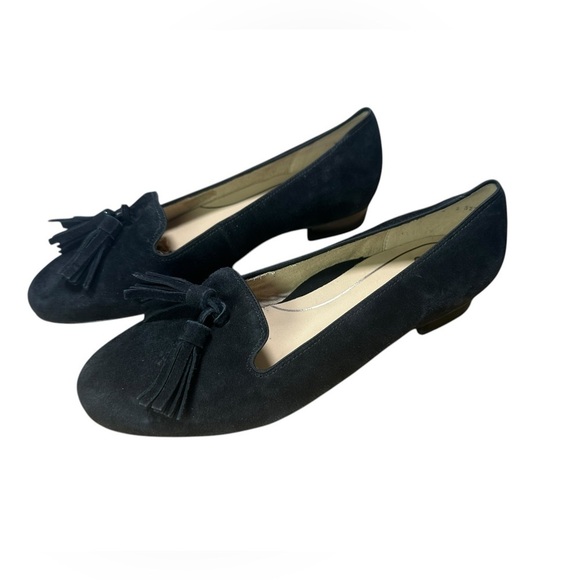 New Black ARA Women's Loafer Flat Size 5 - Picture 1 of 5